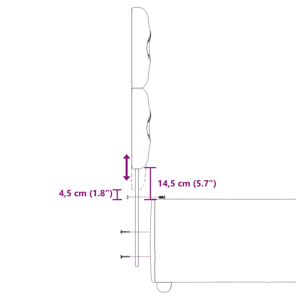 vidaXL Κρεβάτι Boxspring με Στρώμα Σκούρο Γκρι 80x200 εκ. Υφασμάτινο