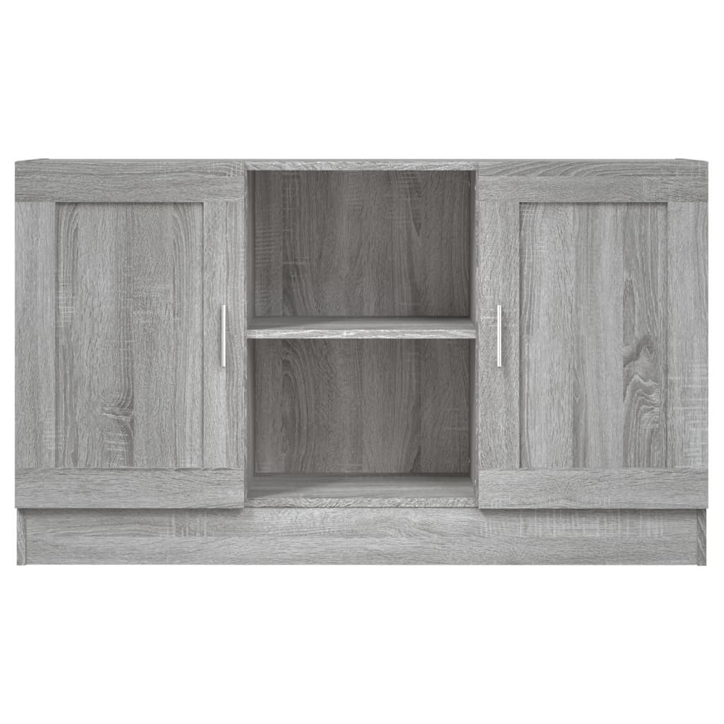 vidaXL Μπουφές Γκρι Sonoma 120 x 30,5 x 70 εκ. από Επεξεργασμένο Ξύλο