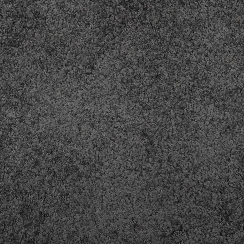 vidaXL Χαλί Shaggy PAMPLONA με Ψηλό Πέλος Μοντέρνο Ανθρακί 100x200 εκ.