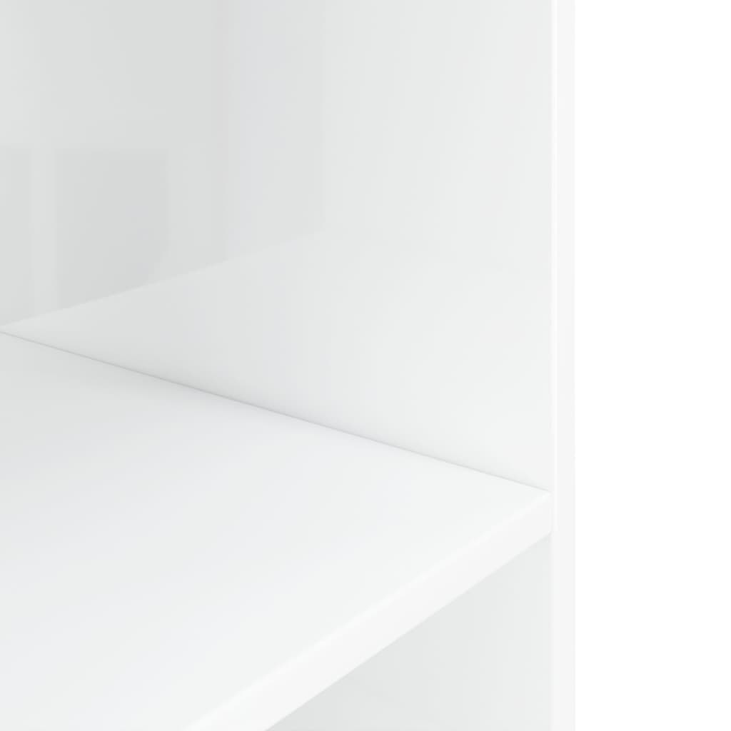 vidaXL Βάση Ενυδρείου Γυαλ. Λευκό 75x36x72,5 εκ. Επεξεργασμένο Ξύλο