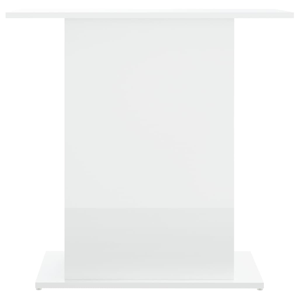 vidaXL Βάση Ενυδρείου Γυαλ. Λευκό 75x36x72,5 εκ. Επεξεργασμένο Ξύλο