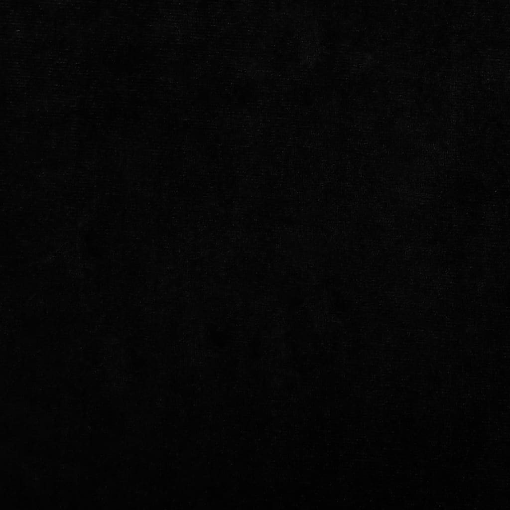vidaXL Κρεβάτι Σκύλου Μαύρο 100 x 50 x 21 εκ. Βελούδινο