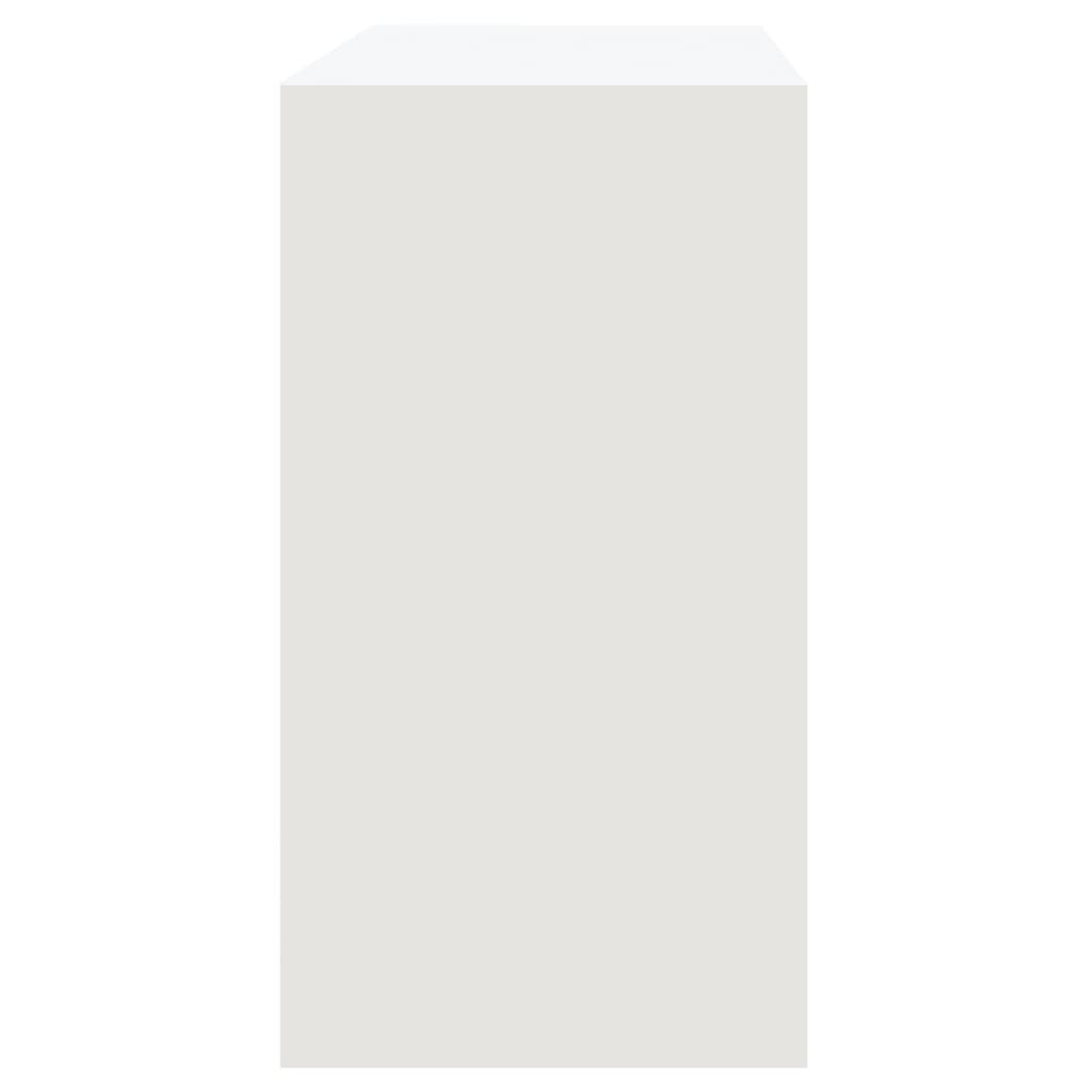 vidaXL Τραπέζι Κονσόλα Λευκό 89x41x76,5 εκ. από Επεξεργασμένο Ξύλο