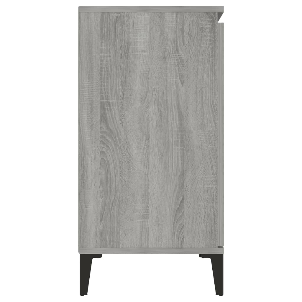 vidaXL Μπουφές Γκρι Sonoma 104 x 35 x 70 εκ. από Επεξεργασμένο Ξύλο