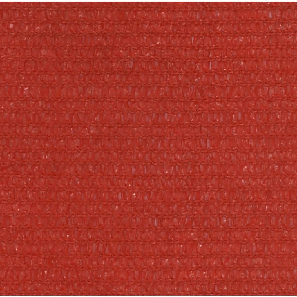 vidaXL Πανί Σκίασης Κόκκινο 4 x 6 μ. από HDPE 160 γρ./μ²