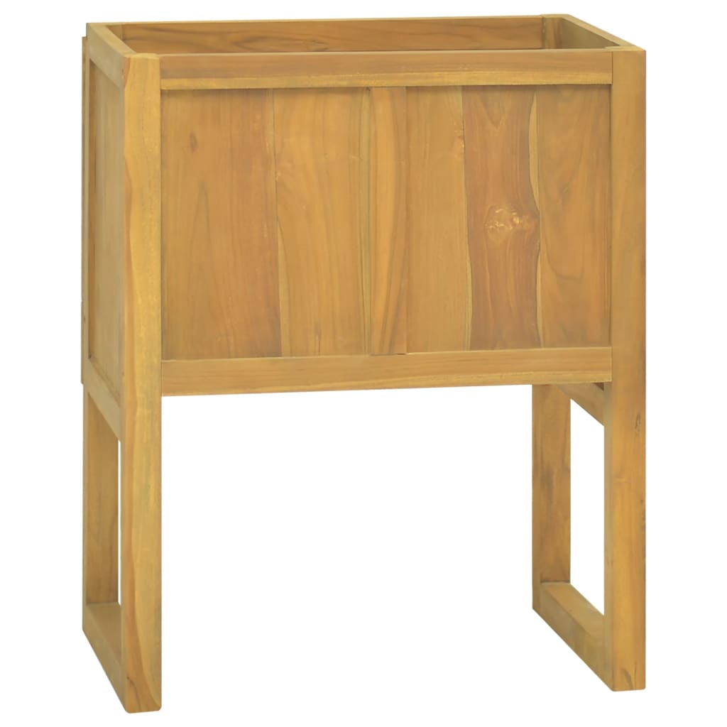 vidaXL Έπιπλο Μπάνιου 60 x 40 x 75 εκ. από Μασίφ Ξύλο Teak