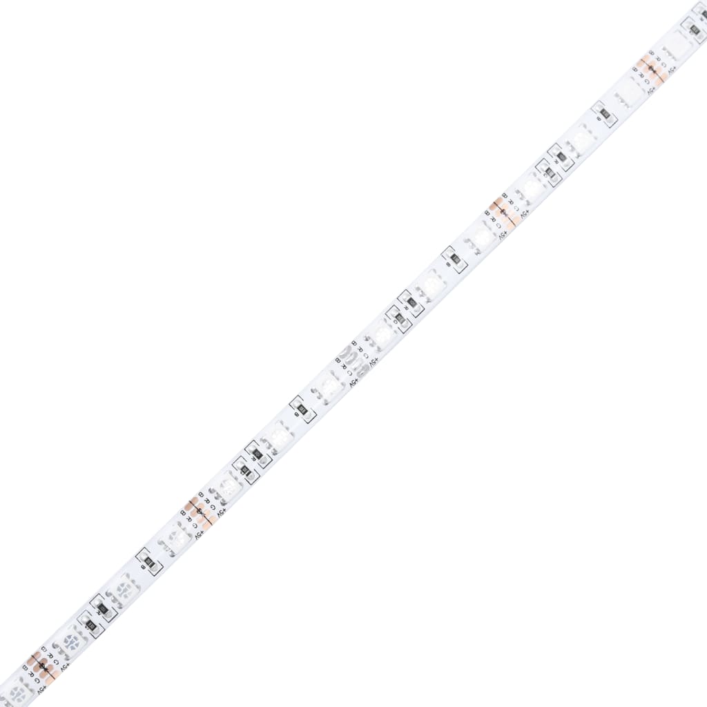 vidaXL Πλαίσιο Κρεβατιού με λυχνίες LED Sonoma δρυς 100x200 εκ.